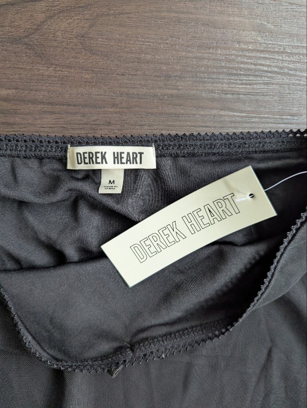 NWT Derek Heart Black Maxi Skirt Medium Goth Whimsigoth Witchy Y2K Grunge Summer - Picture 4 of 8